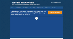 Desktop Screenshot of beat-the-mmpi.com